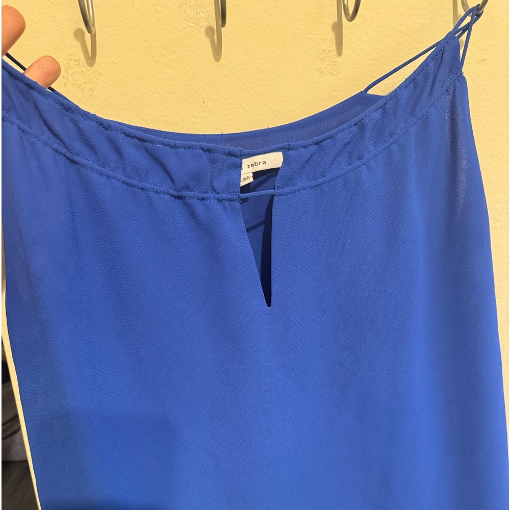 Naked Zebra size  Medium Royal Blue lined cami - Picture 8 of 10